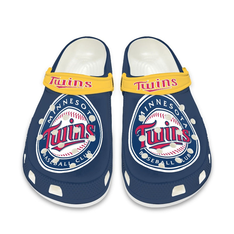 Men's Minnesota Twins Bayaband Clog Shoes